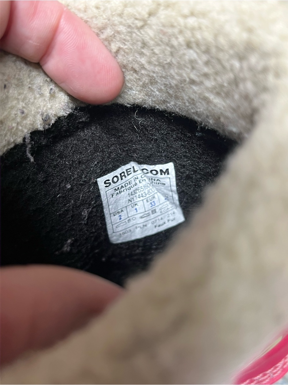 Sorel girls Yoot pac pink green black waterproof winter snow boots - Picture 11 of 11